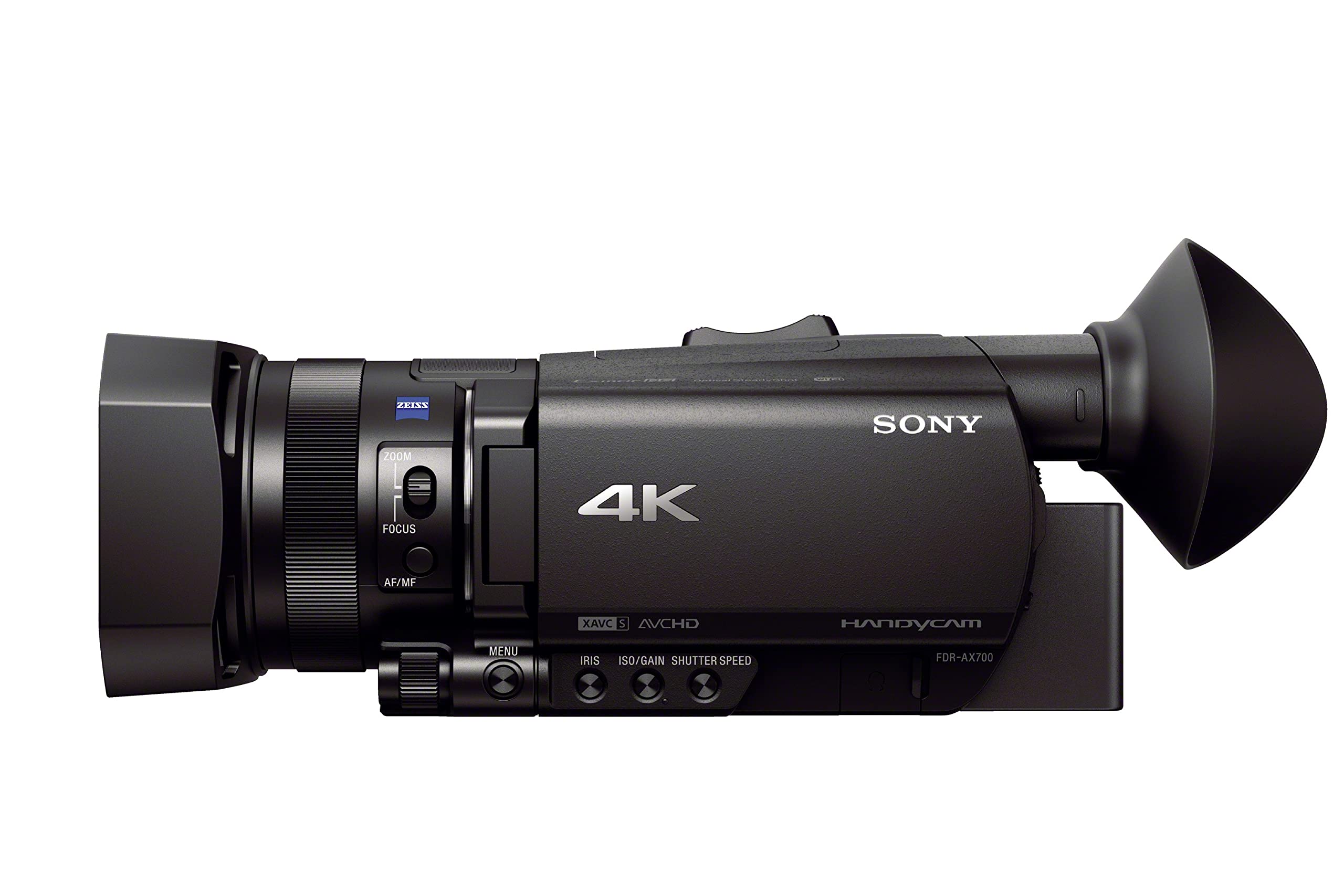 Sony FDR AX700 4K HDR Camcorder with Exmor RS CMOS image sensor, Black