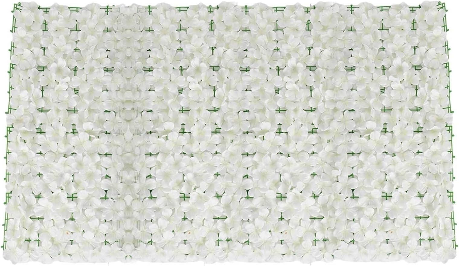 MASME Garden Fence Cerca de privacidade protegendo flores artificiais, rolos de hera, paredes, paisagismo, cercas, varandas privadas, telas, jardins ao ar livre (Color : White)