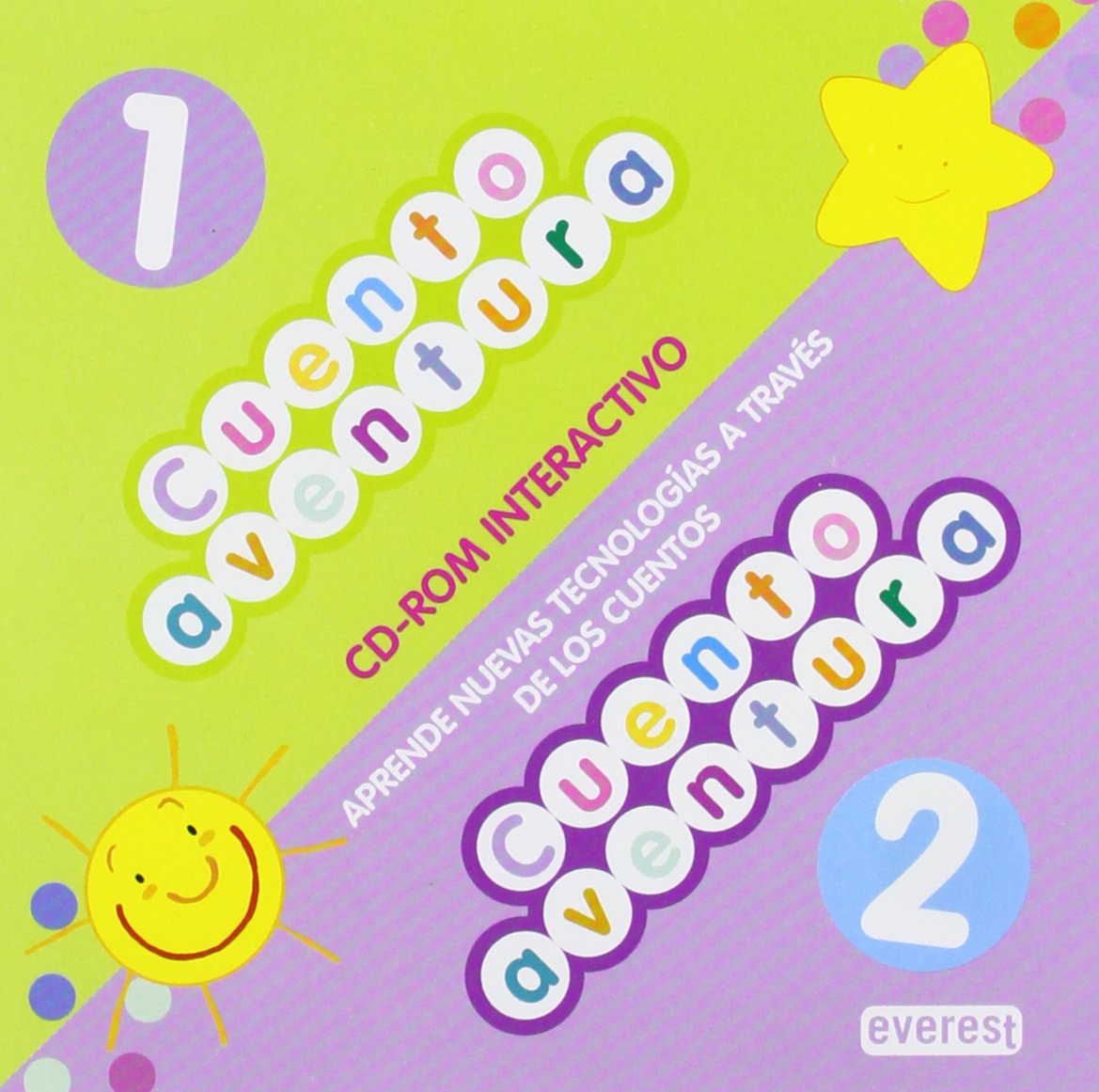 Cuentoaventura. CD-Rom Interactivo. Educación Infantil. 1-2 años: Aprende Nuevas Tecnologías a través de los cuentos. - 9788444171876