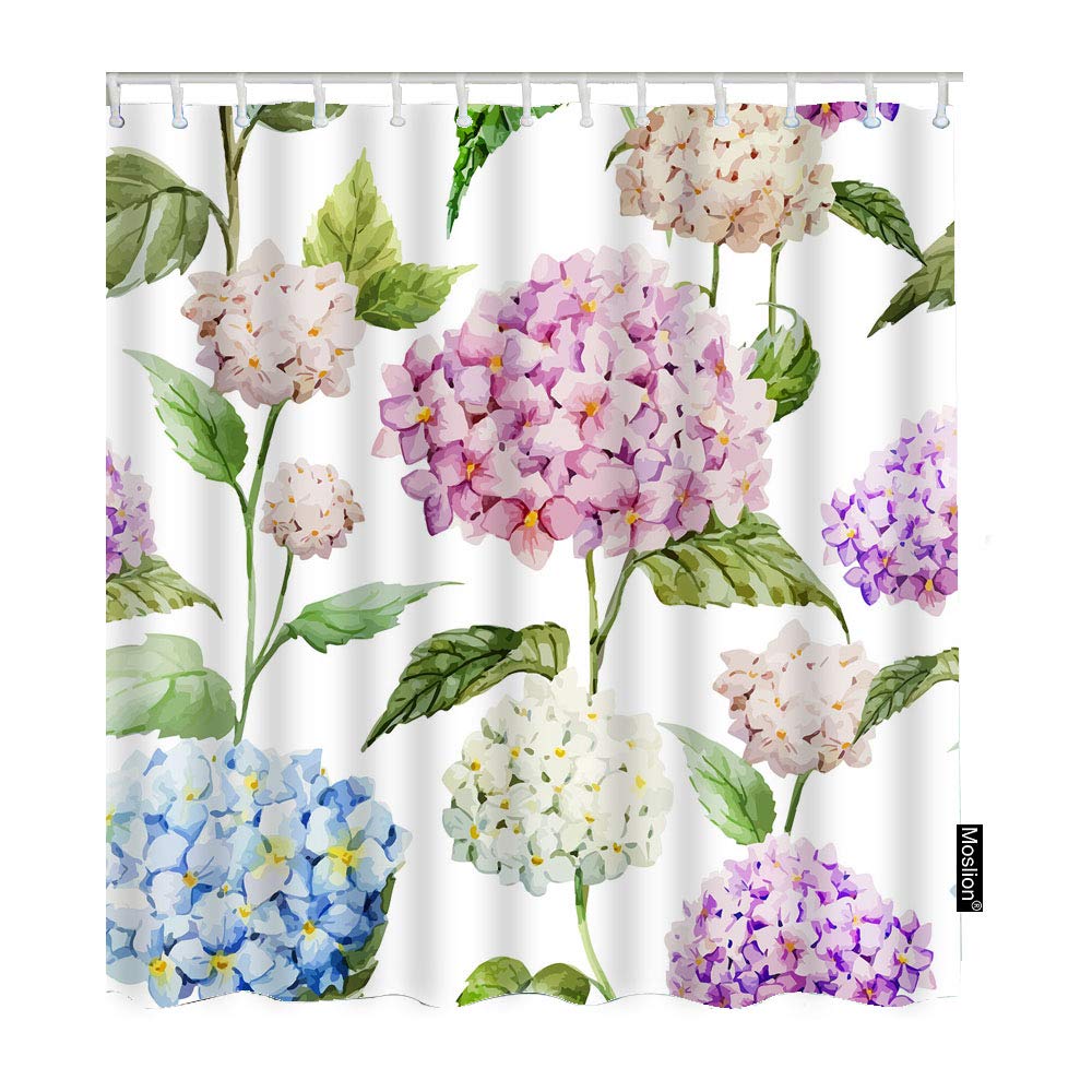 Hydrangea Shower Curtains Curtains & Drapes