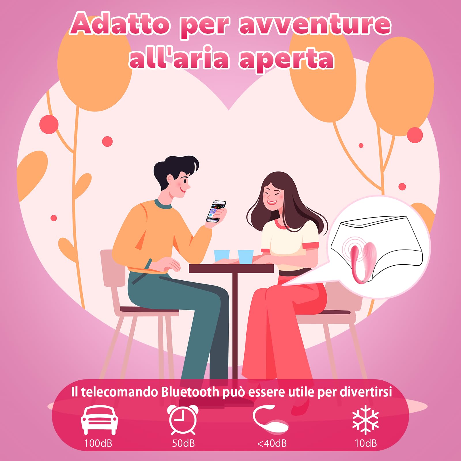 Vibratore Donna Sex Toys,Vibratore Portatile a 10 Modalità conTelecomando Bluetooth, Vibratore in Silicone App Control, Punto G Dildo Anale Vibratori per Coppia Sex Toy