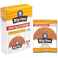 Vista 1 de RIP VAN WAFELS Galletas Wafel de miel y avena, 4.64 onzas