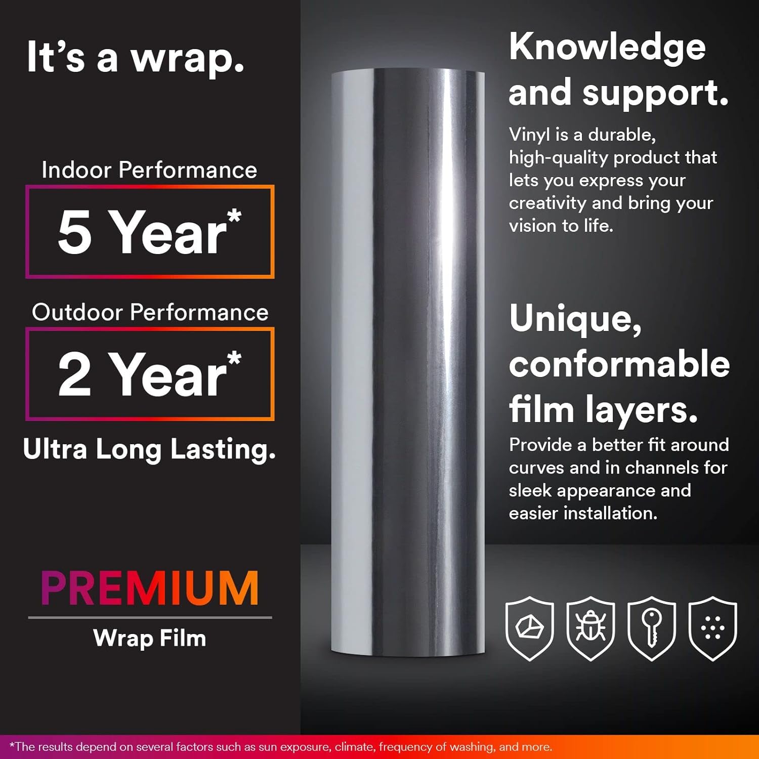 60"x84" (5FTx7FT) Supercast Chrome Silver Vinyl Wrap Sticker Car Auto Vehicle Motorcycle DIY Decal Sheet with Air Release Channel Bubble Free Self Adhesive Peel and Stick Free Tool Kit