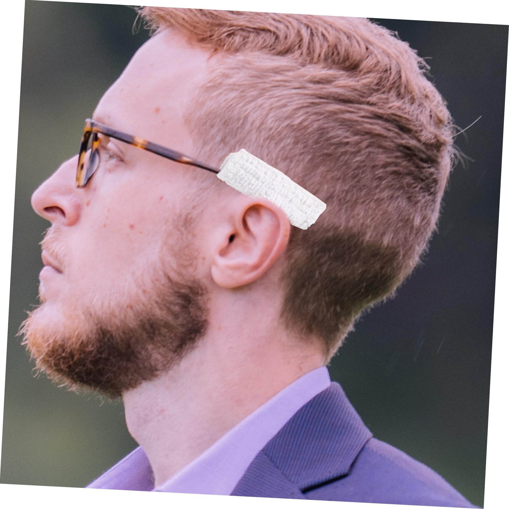 PartyKindom 40pièces Coussinets Antidérapants Pour Lunettes De Soleil Lot De Confort Optimal Pour Éviter Inconfort Compatibles Avec Divers Modèles Matériau Lavable Et Réutilisable Pour