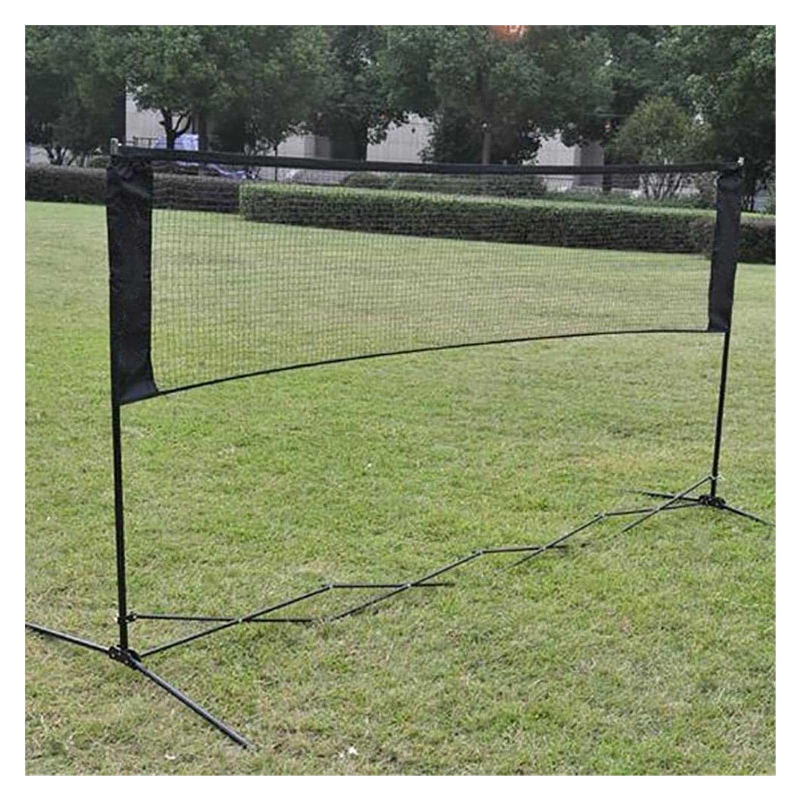 ZZSRJ 5,9 m x 0,79 m di addestramento Sportivo Professionale a grandezza Naturale Standard Badminton Net Tennis Net Dalleyball Net (Color : Green, Dimensione : One Size)