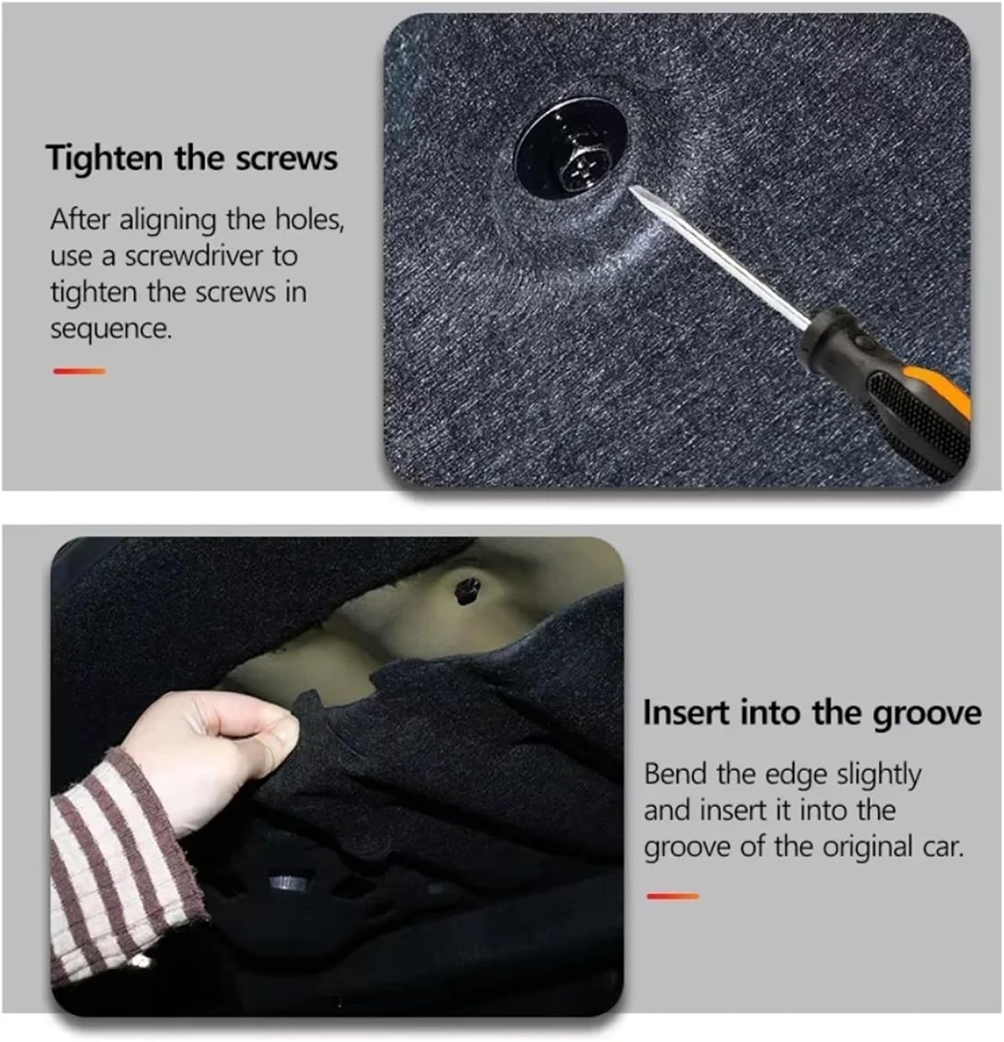 Compatible For Tesla Model 3 Highland 2025 Trunk Cover Sound Insulation And Dustproof Cotton Engine Noise Reduction Trunk Accessories(Standard Model)