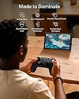 Vista 3 de Belkin TemperedGlass - Protector de pantalla antirreflectante para Nintendo Switch de dureza 2-9H, delgado, resistente a los arañazos, incluye marco