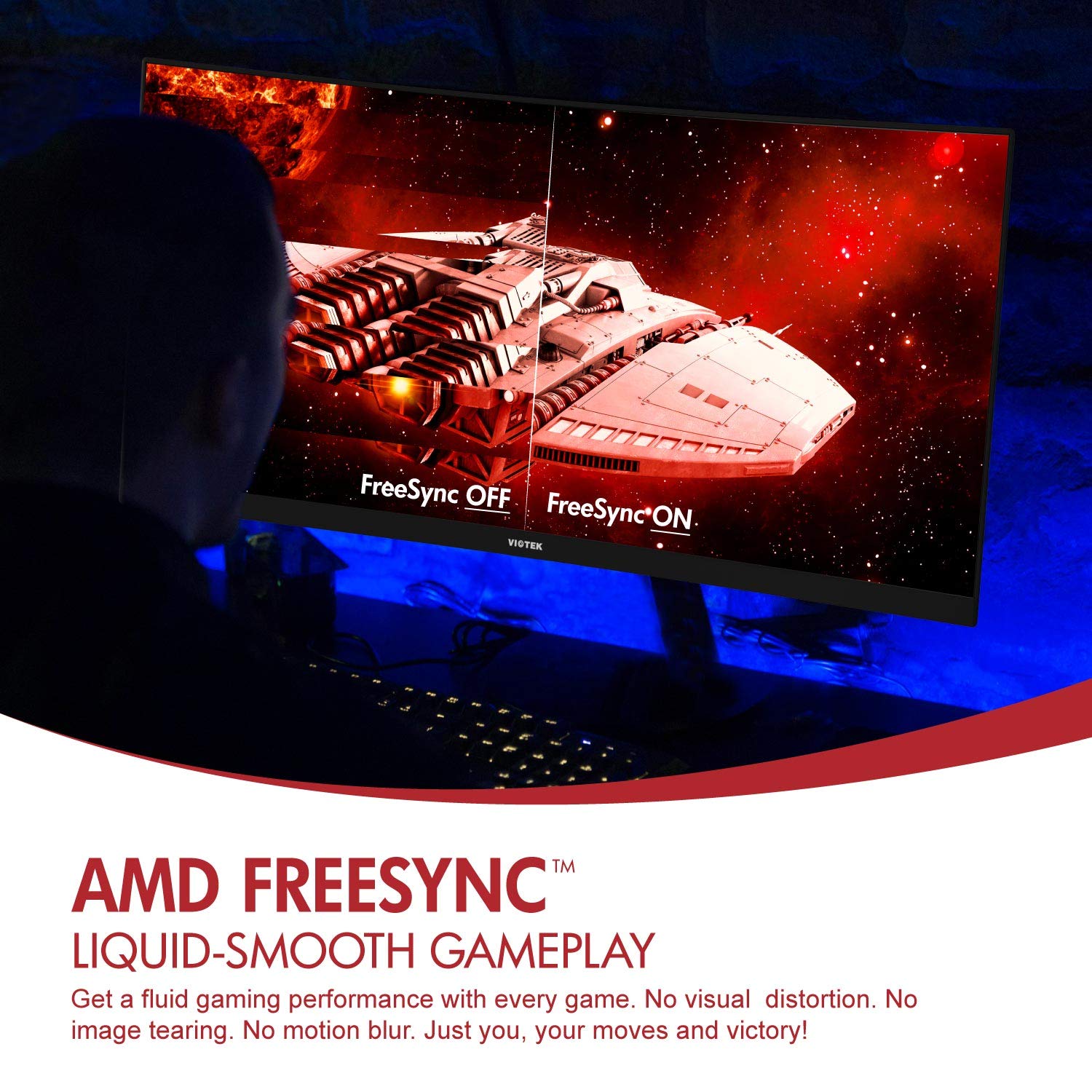 VIOTEK GNV30CB 30-Inch Curved Gaming 