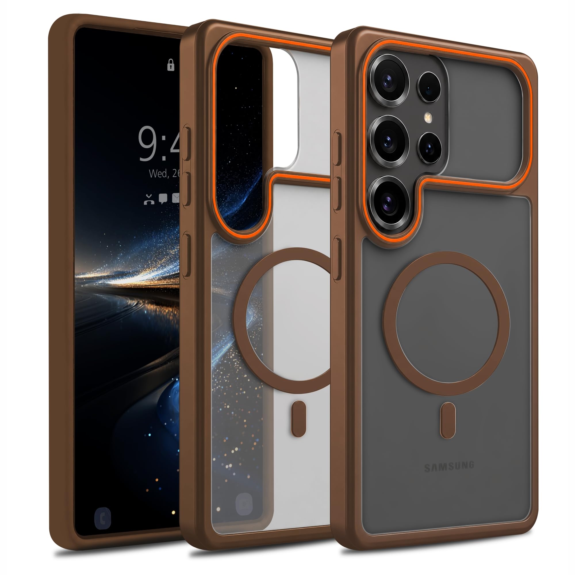 AIBEX Magnetic Compatible for Apple iPhone 18 Pro/Apple iPhone 17 Pro– Slim Protective Back Cover with Camera Lens Protection, Strong Magnetic Support, Anti-Slip Grip, Military Grade (Grey) — Amazon image 23