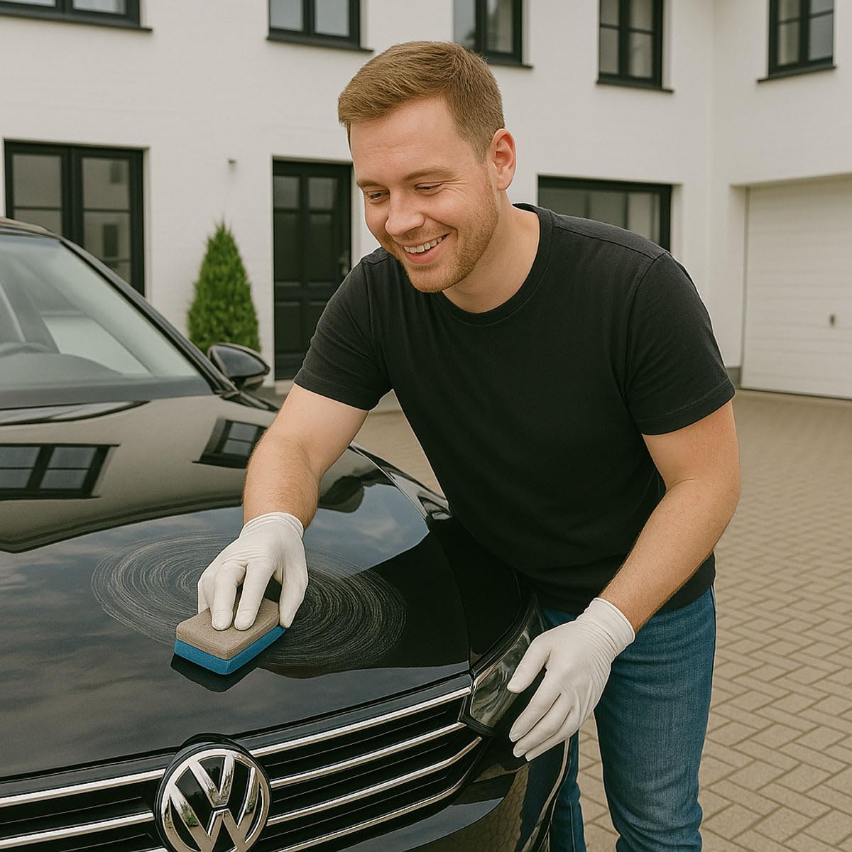 wortek Autolack Politur Set Koch Chemie The Finisher ShineSpeedPolish 250ml & Panel Preparation Spray 0,5L inkl Applikator & 3x Microfasertuch Auto Lack Pflege Autolack Entfetter