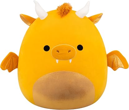 Squishmallows Original 24" Mr. the Gold Dragon - Official Jazwares Plush Jumbo