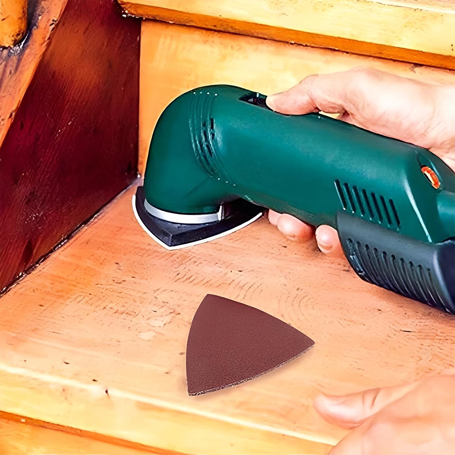 308 PCS Oscillating Tool Sanding Pad Kit, Multi Tool Sanding Attachment Compatible with and More