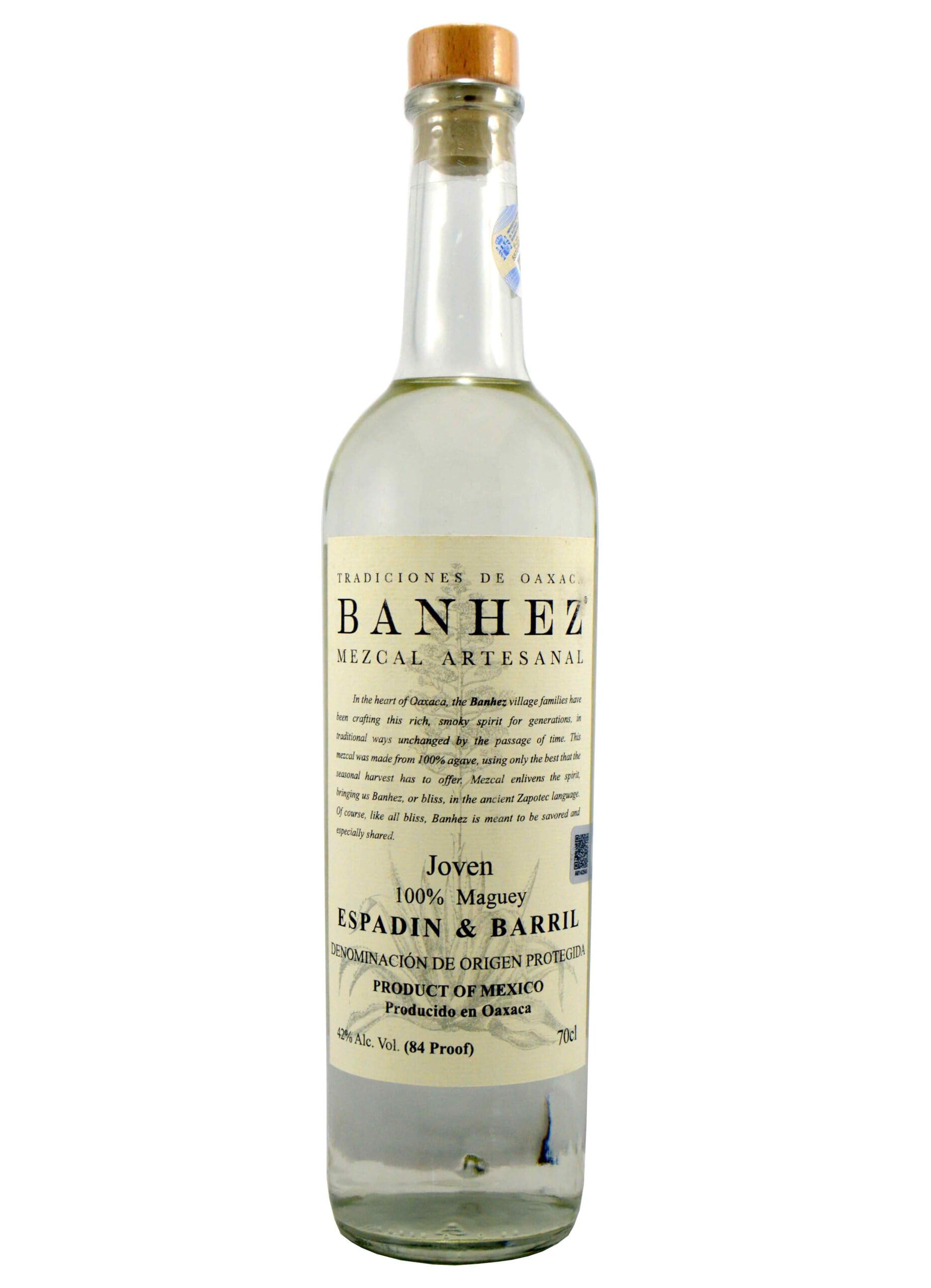 Banhez Mezcal Espadin & Barril 750 ML