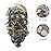 Ghillie Camouflage Leafy Hat 3D Full Face Mask Headwear Turkey Camo Hunter Hunting Accessories (Green Woodland Forest)
