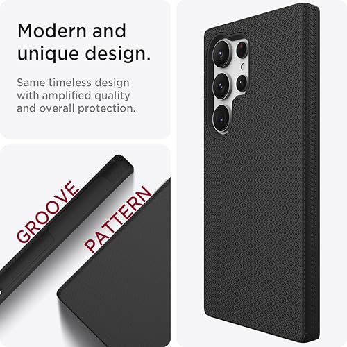 Miniatura 2 de Miimall Funda delgada para Samsung Galaxy S24 Ultra mate, doble capa de policarbonato resistente y TPU 10 pies militares a prueba de caídas