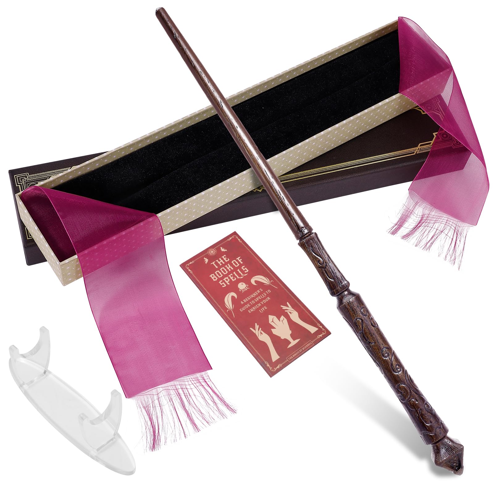 Wooden Wizard Magic Wand Pyramid