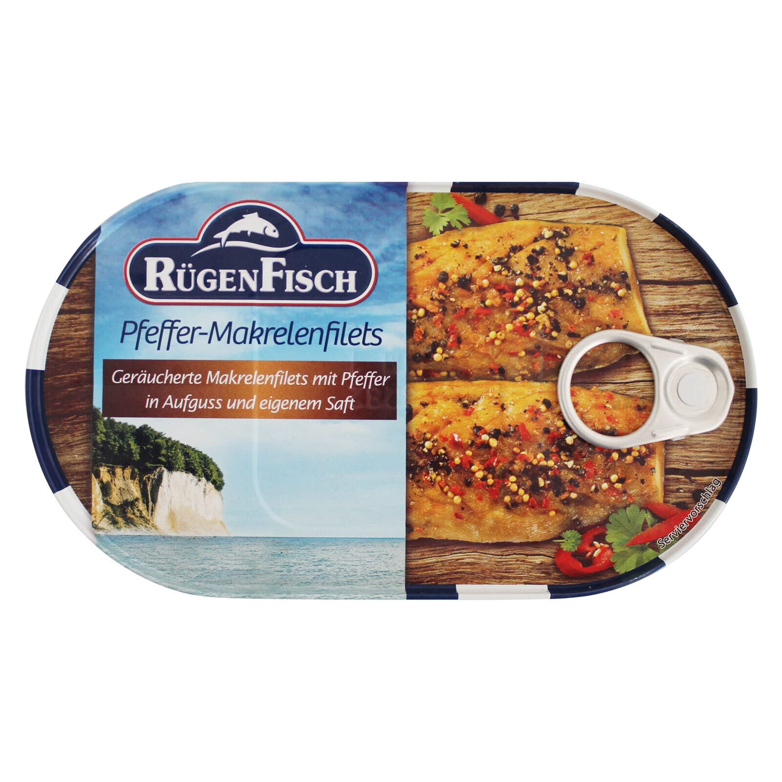 19er Pack Rügen Fisch Pfeffermakrelenfilets 19 x 200 g Makrelenfilet