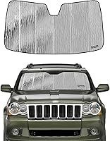 Vista 13 de Parasol para parabrisas para Jeep Grand Cherokee 2008-2010 - Parasol para ventana delantera, protección