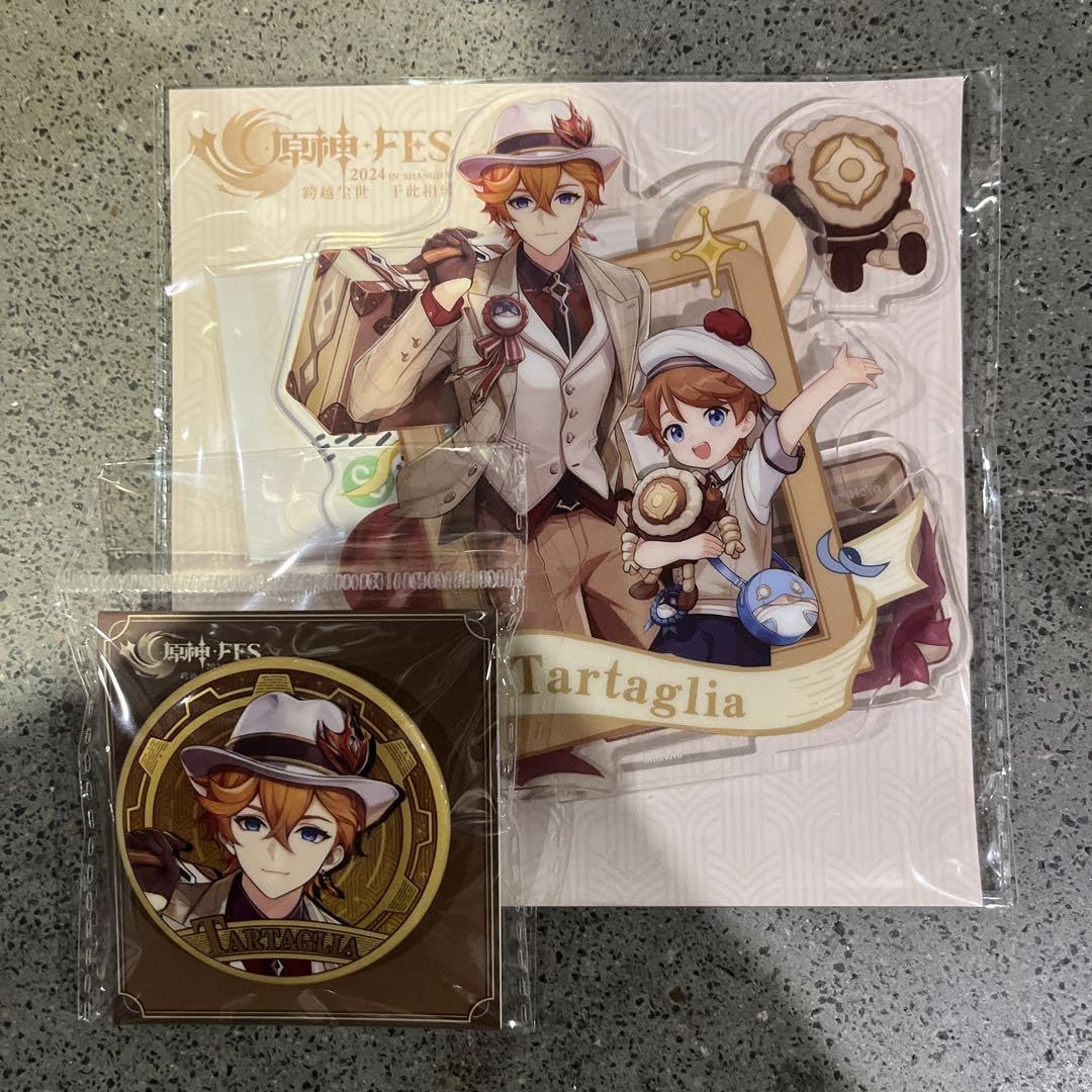 Amazon.co.jp: 原神 2024 フェス タルタリヤ グッズセット : おもちゃ