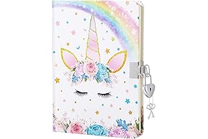WERNNSAI Little Girls Journal with Lock and Keys