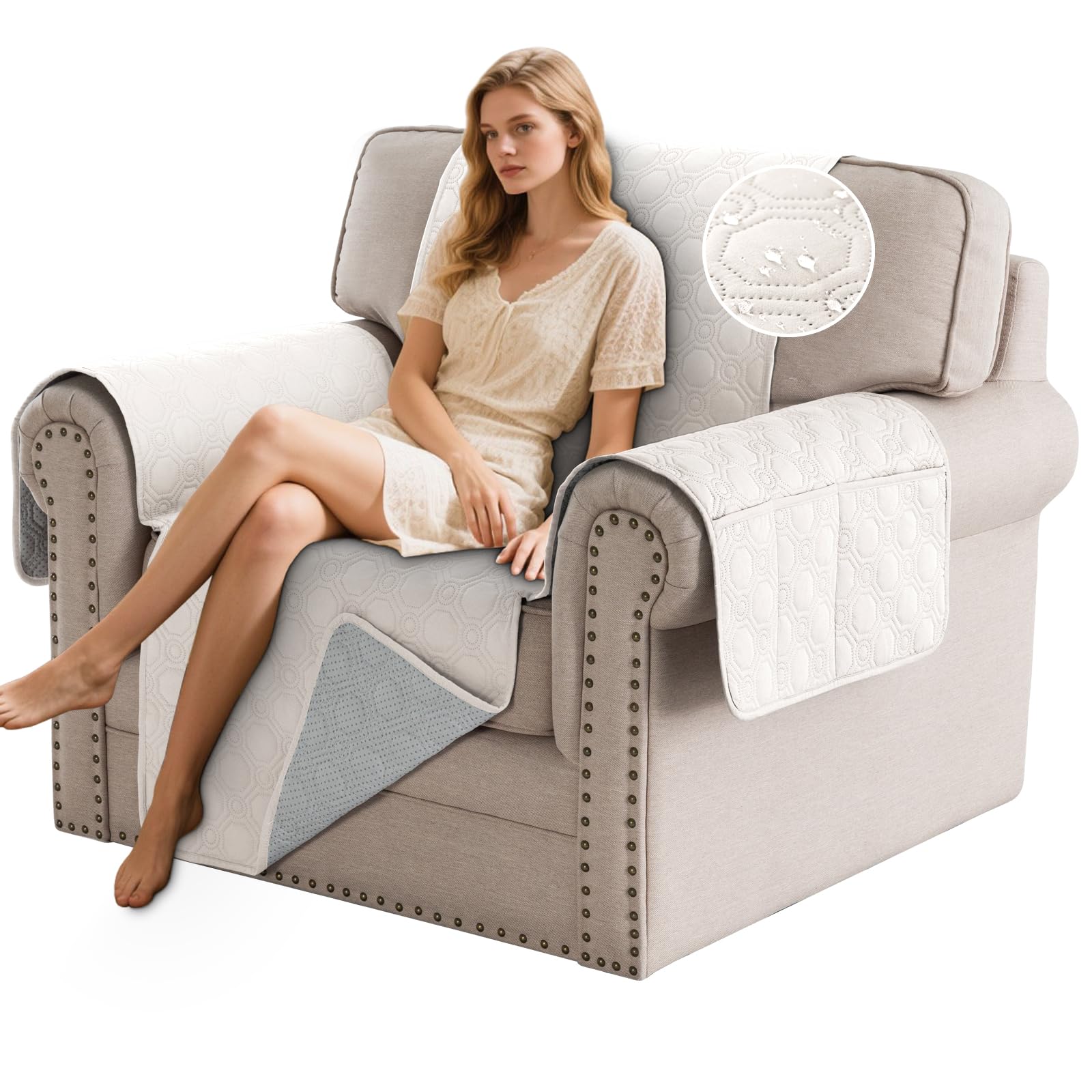 PrinceDeco Chair Sofa Slipcover