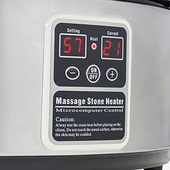 Amazon.com: Master Massage 6 Quart Hot Massage Stone Heater