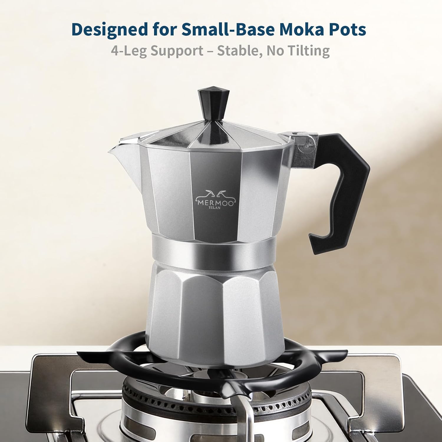 Gas Hob Metal Trivets Support Ring for Moka Pot Reducer Ring Holder
