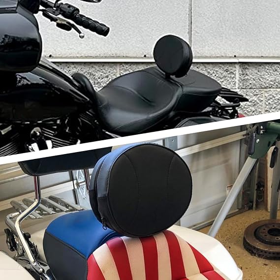 AUFER Motorcycle Adjustable Plug-in Rider Backrest Driver Backrest Custom