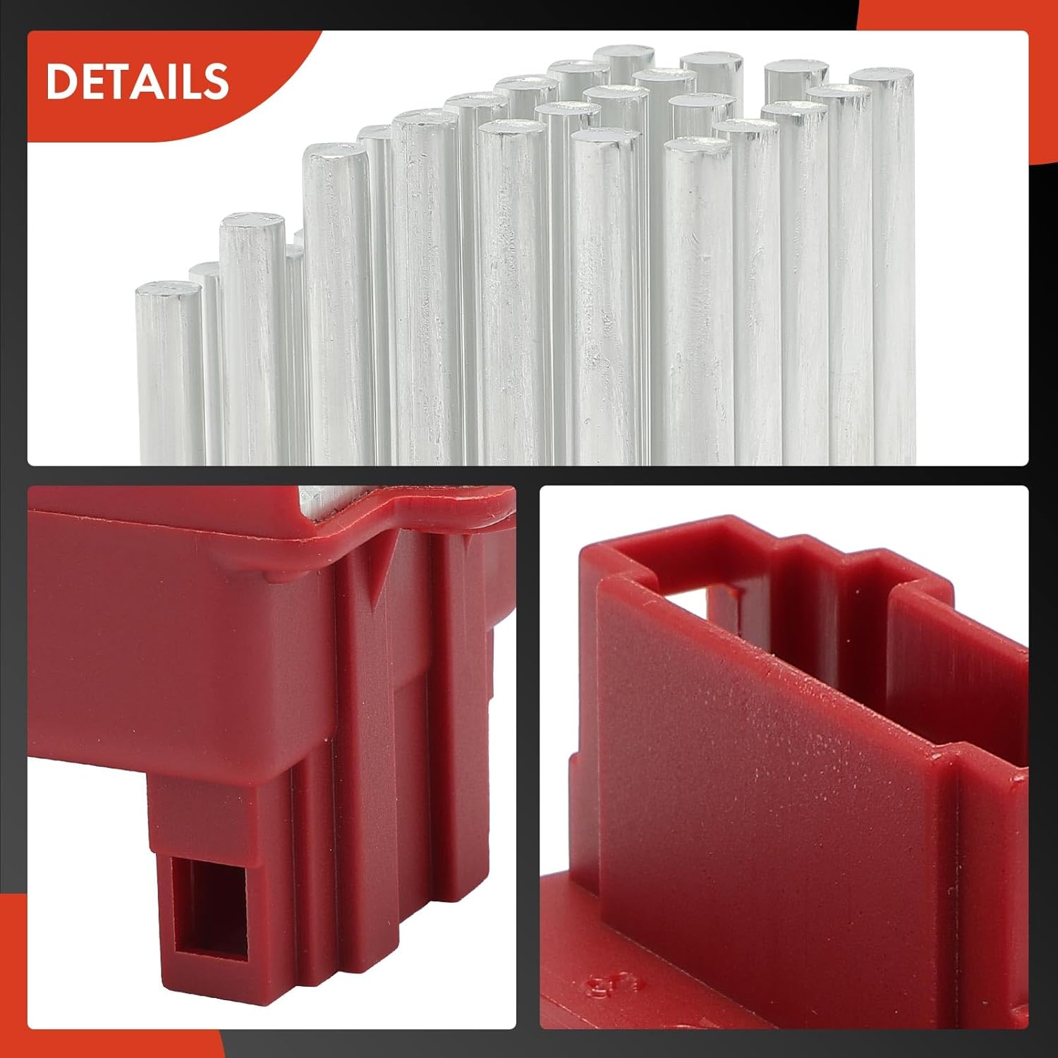 A-Premium Front HVAC Blower Motor Resistor Compatible with Volkswagen Jetta, Golf, Beetle, GTI, Rabbit, EuroVan, Passat, Golf City & Audi TT Quattro, TT, A4, A4 Quattro, 90 Quattro, 90