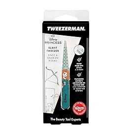 Tweezerman Merida Slant Tweezer - Eyebrow Tweezers for Women and Men