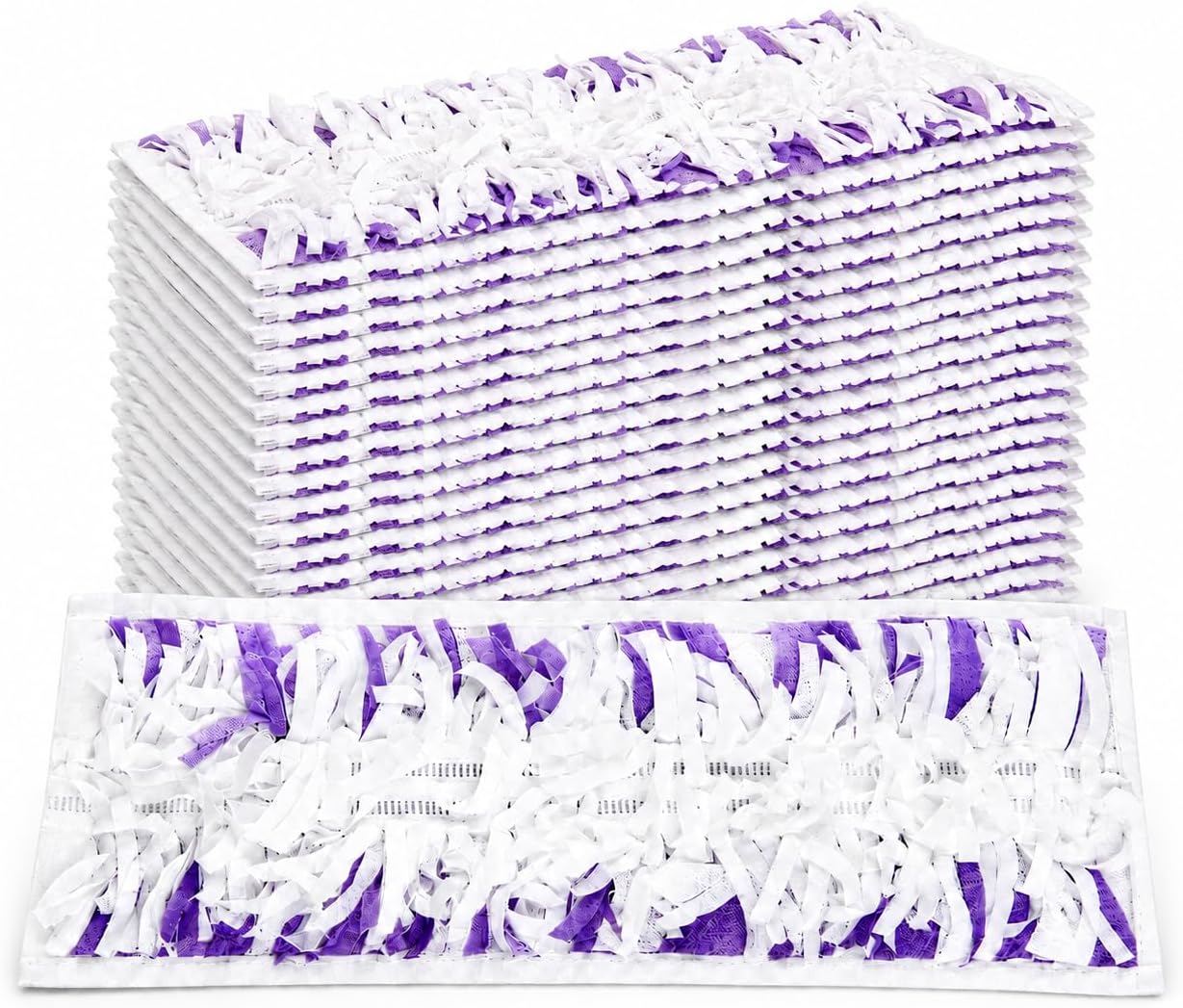 48 Pack Power Mop Pads Compatible with Swiffer PowerMop, Disposable Multi-Surface Refill Pads for Hardwood, Tile, Laminate and Vinyl Floors