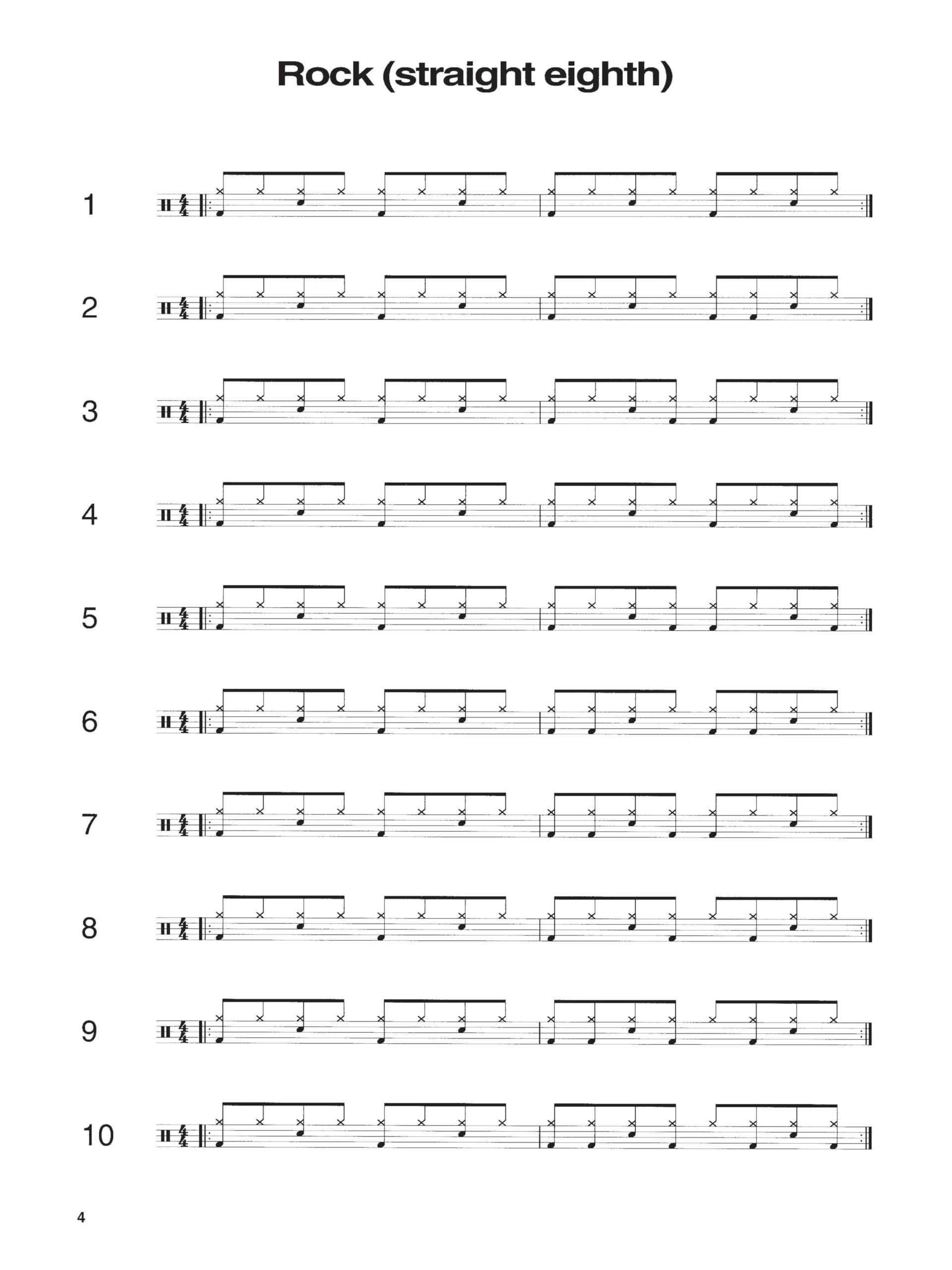 1001 drum grooves batterie: The Complete Resource for Every Drummer