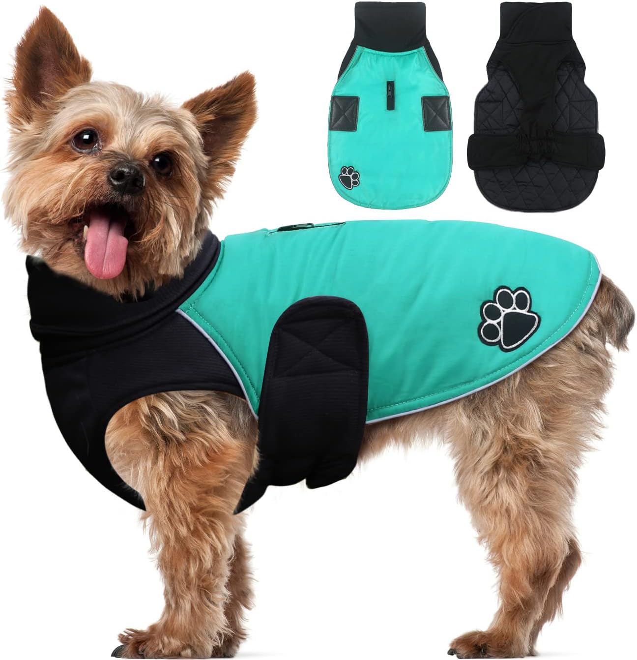 ALAGIRLS Winter Dog Vest Coats for Cold Weather