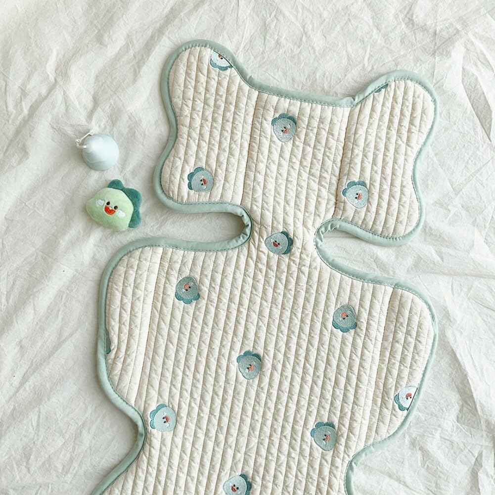 Children Car Seat Cooler Pad Summer Breathable Ice Stroller Cooler Mat, Baby Cushion Washable for Stroller, Baby Dining Chair, Infants Toddler for Safety Seat, Type 5