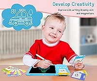 Vista 8 de Rylai Juguetes para Niños Pequeños Tarjetas Flash Parlantes, Recursos de Aprendizaje de Kindergarten 510 Palabras Visuales con Tableta de Dibujo