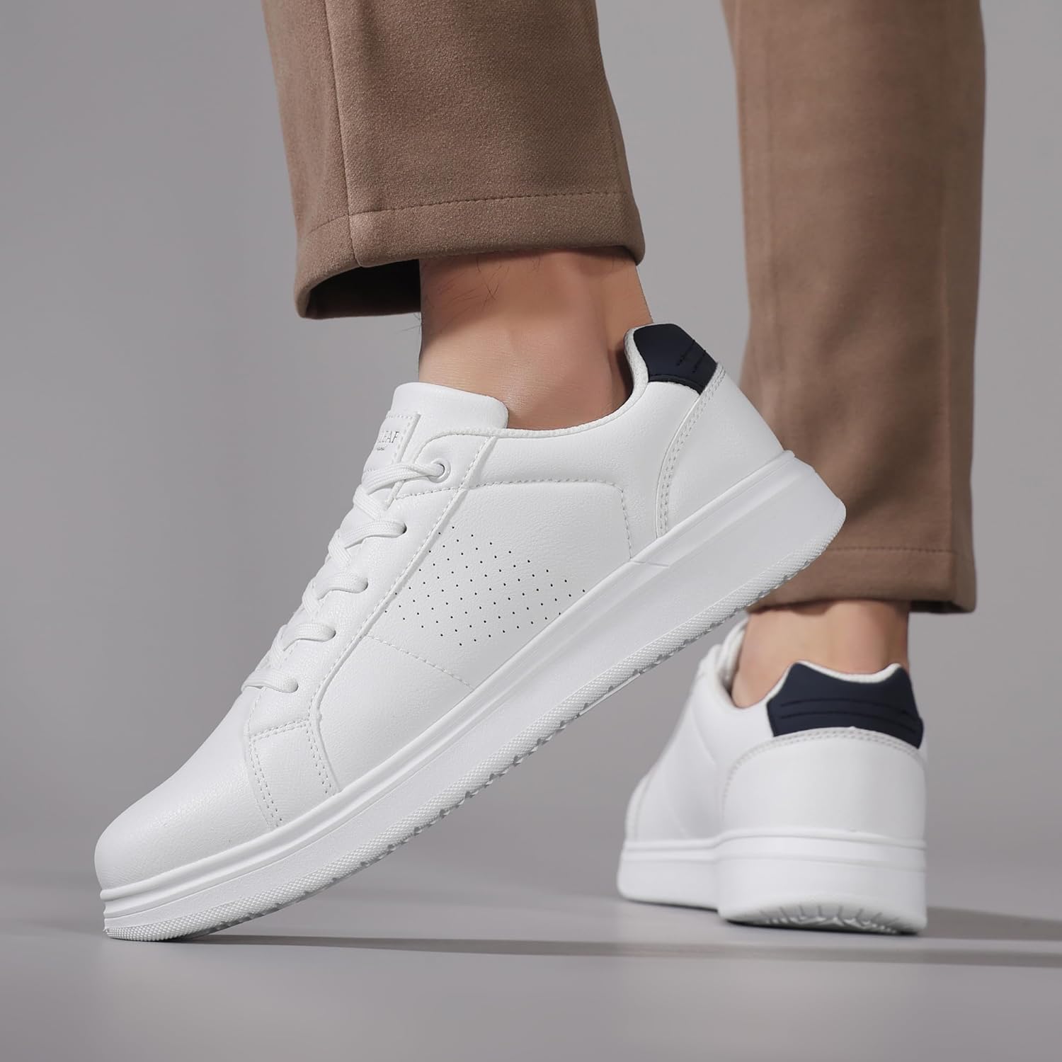 Mens Casual Shoes Fashion Dress Sneakers Classic Walking Shoes - Image 3