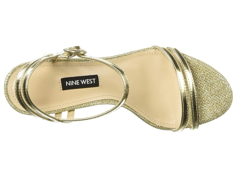 

Nine West Piper Heeled Sandal (Light Natural) Women's Shoes, Neutral