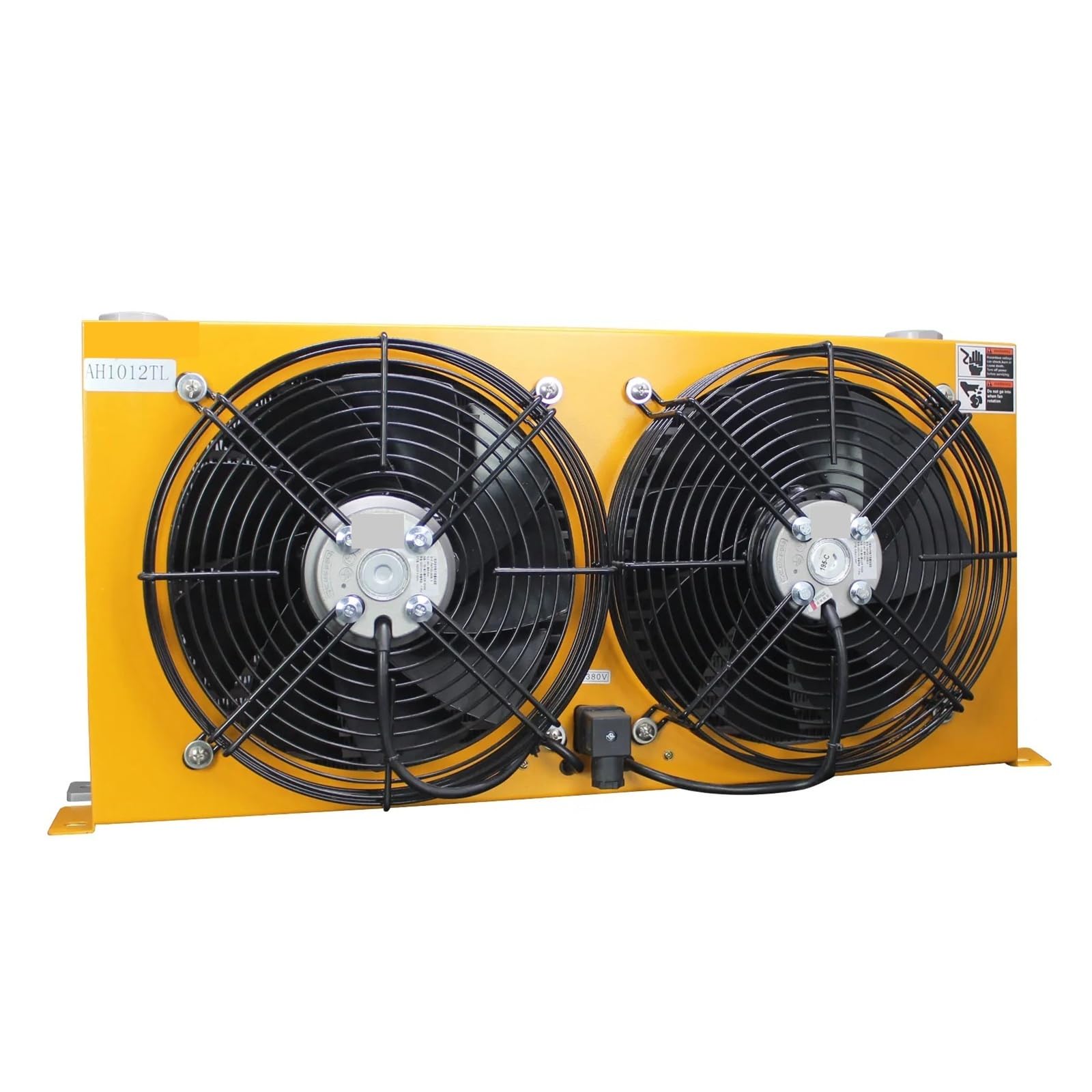 AH1012TL-CA Intercambiador de calor de refrigeración de aceite de radiador de flujo de 200 l/min Enfriador de aceite de radiador Rendimiento alto(AC110)