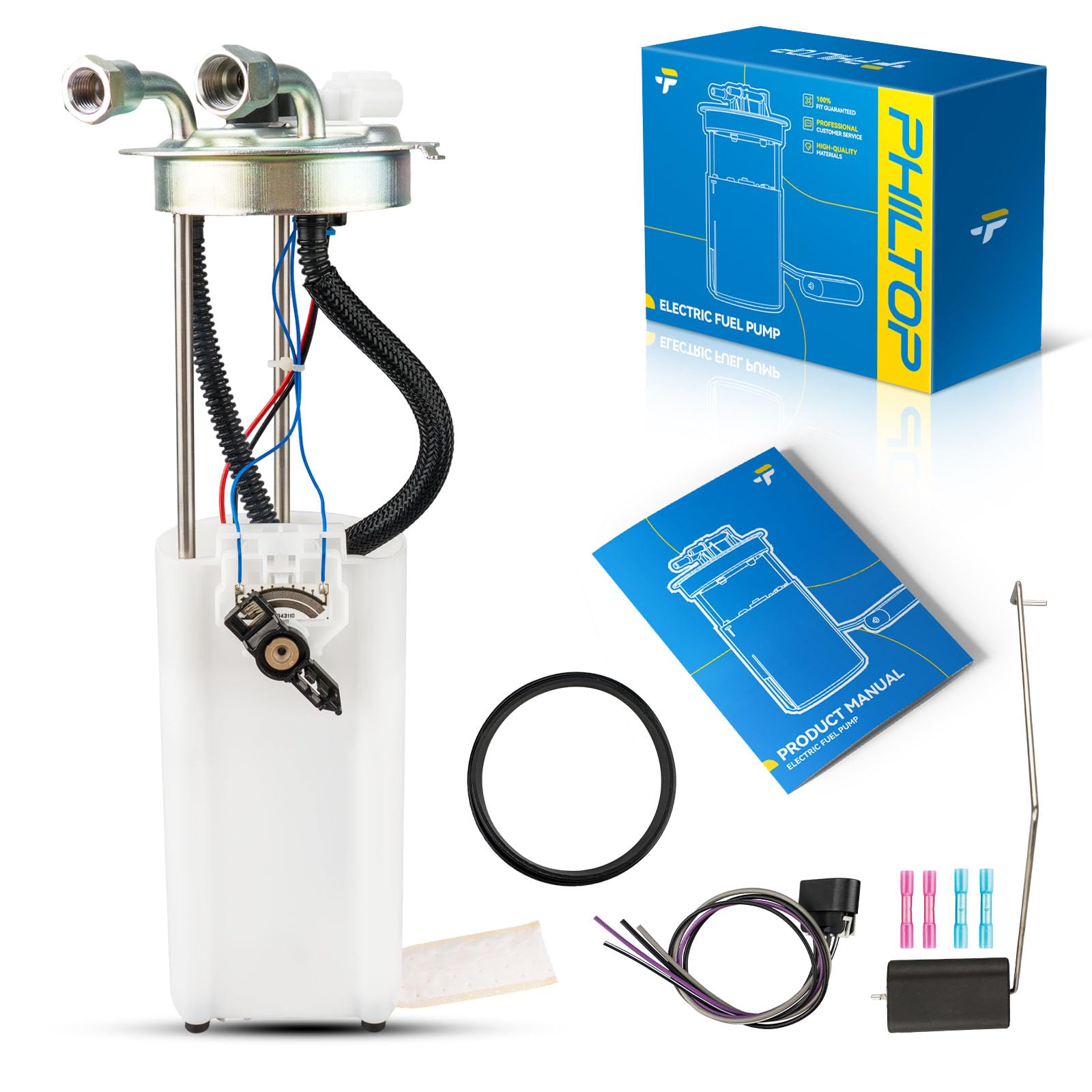 PHILTOP Electric Fuel Pump Assembly FG0326, P75019M, SP3584M