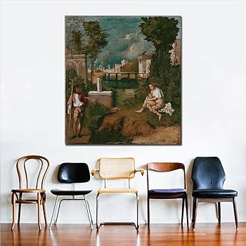 ジョルジョーネ、【眠れるビーナス】、希少高級画集画、新品高級額・額装付 ジョルジョーネ、【眠れるビーナス】、希少高級画集画、新品高級