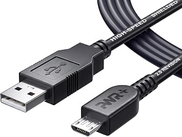 10Ft Micro USB Charger Cable Fit for PS4 Controller, Xbox One X S, Fire TV Stick, OneTouch Verio Flex, Dexcom, SteelSeries Arctis Astro Headset, Logitech Wireless Mouse Keyboard, Roku Chromecast Cord