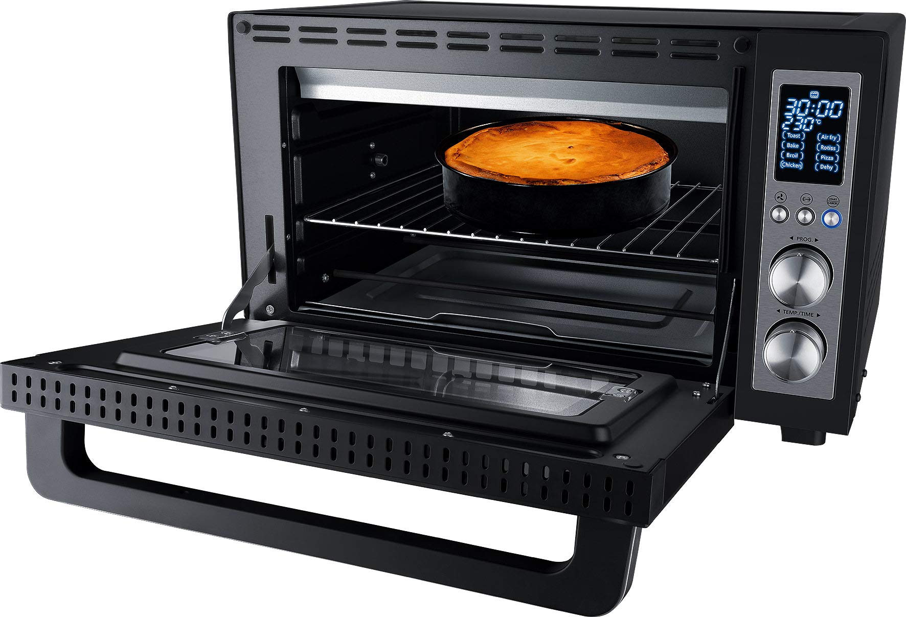 Steba Four à griller, env. 30 l, 8 programmes automatiques, par exemple Air Fry, 3 niveaux d'insertion, chaleur supérieure et inférieure, KB E300