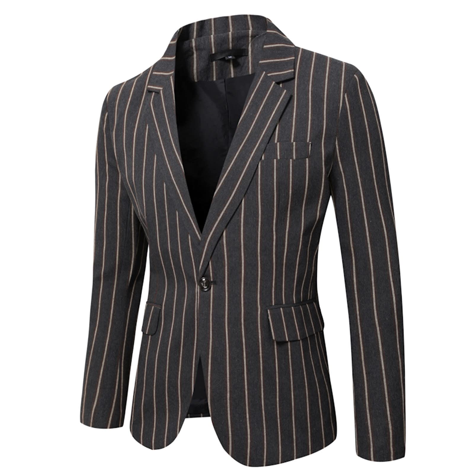 Herren Sakko Sportlich Freizeit Blazer Regular Fit Anzug Lässig