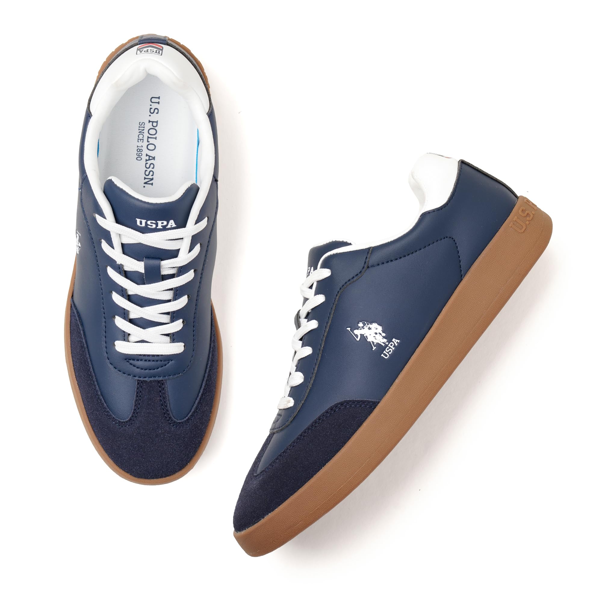 U.S. Polo Assn. Mens Coba 2.0 Sneaker Blue Navy - Image 1