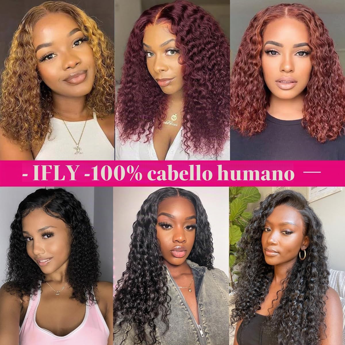 Human Hair Bundles Extensiones de cabello humano Hair Extensions Deep Wave Curly Unprocessed Brazilian Virgin Weave Bundles Human Hair Extensions for Women Natural Black 20 22 24 Inches 210g