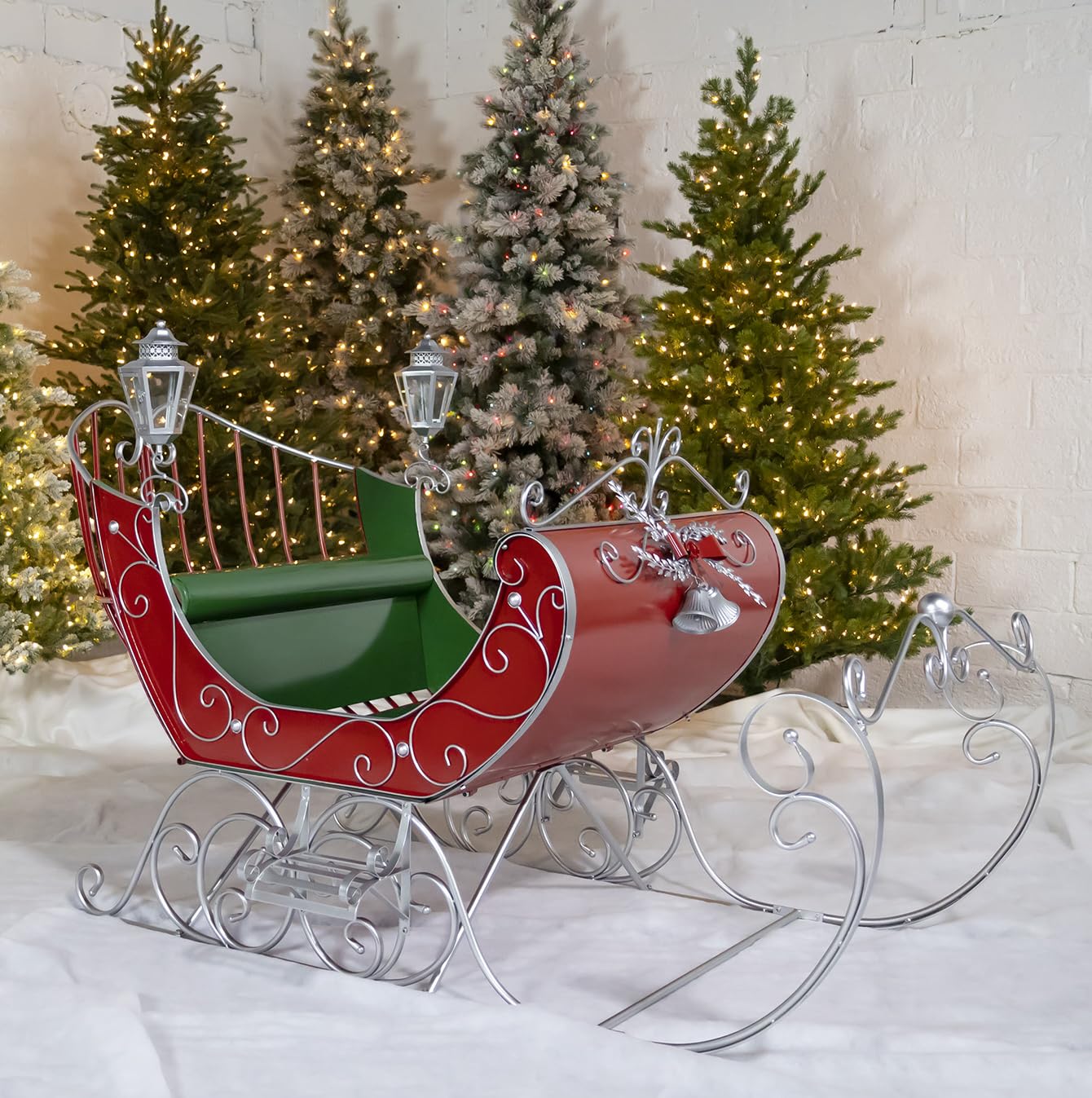 Amazon.com: Zaer Ltd. Life-Size Christmas Outdoor Victorian Santa