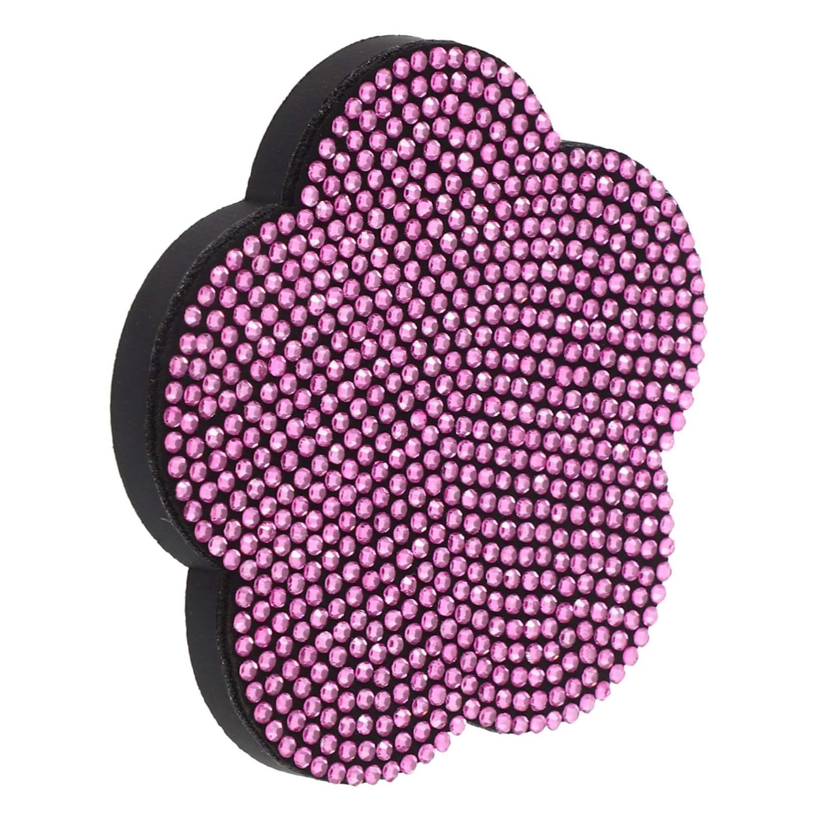 ULTECHNOVO -Scald Car Cup Rhinestones Non- Decorative Flower Design Reusable Mat for Car Interior Aesthetic Accessories for Women