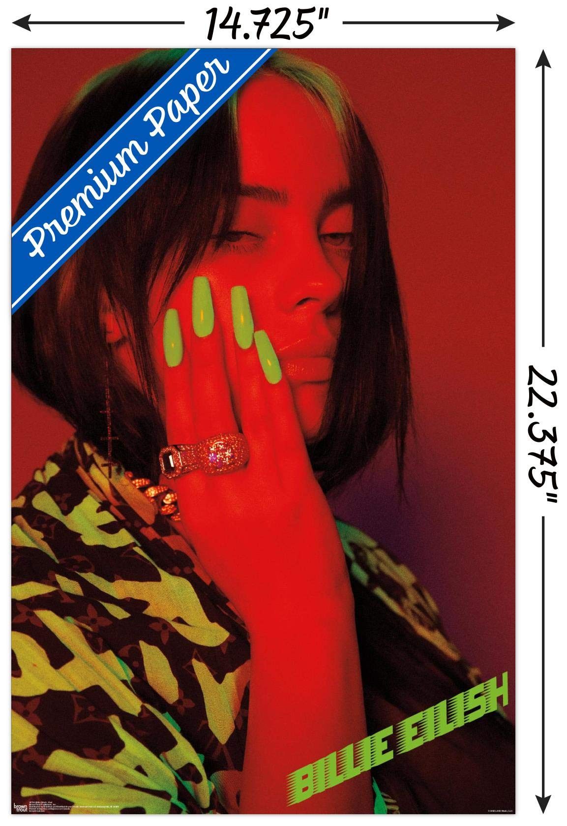 Billie Eilish ポスター 布 ビリーアイリッシュ BILLIE EILISH 布 ポスター