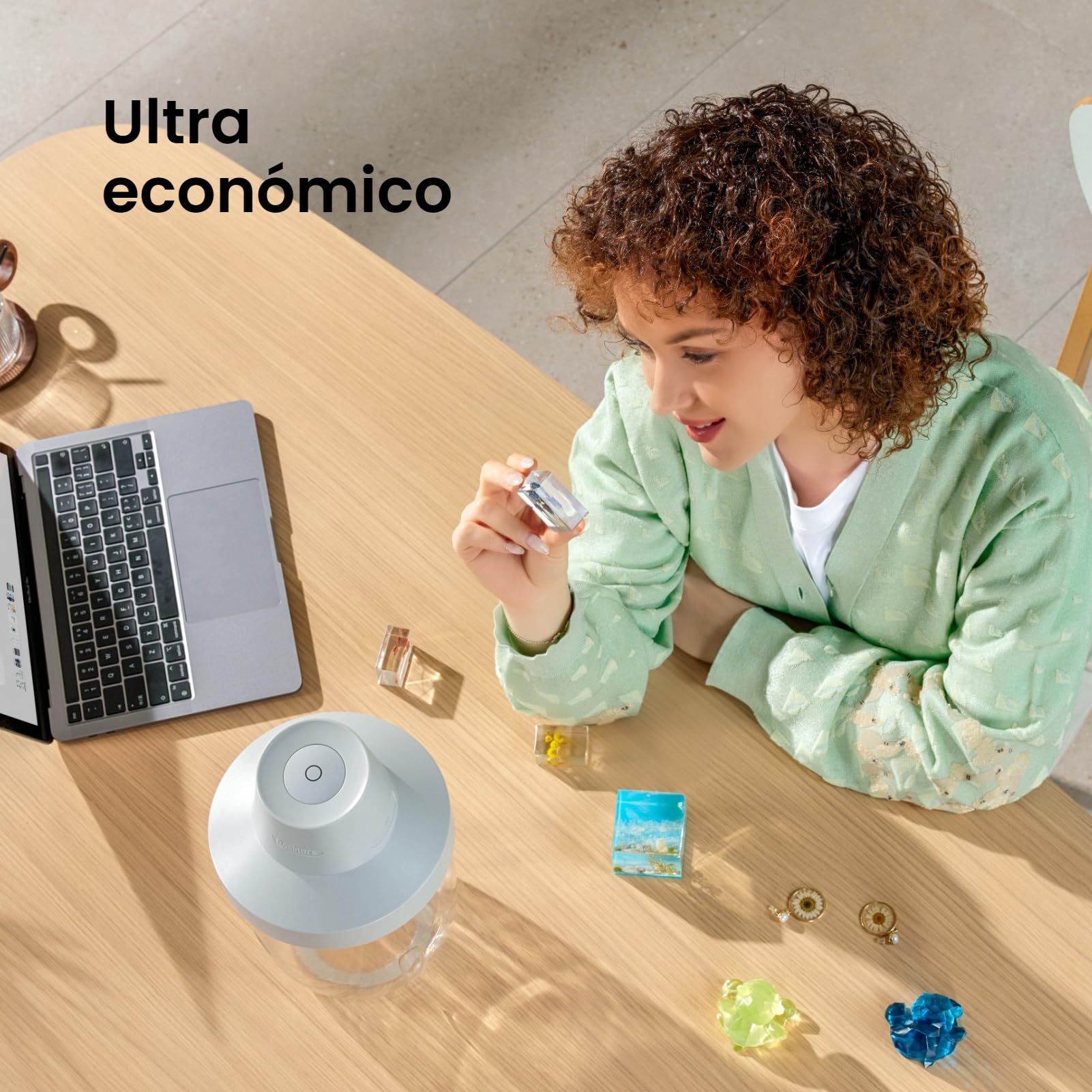 Resiners Eliminador de Burbujas de Resina, Elimina rápidamente Las Burbujas en 10 Minutos, cámara de desgasificación al vacío de -95kPa, máquina sin Aire de Resina epoxi para Manualidades