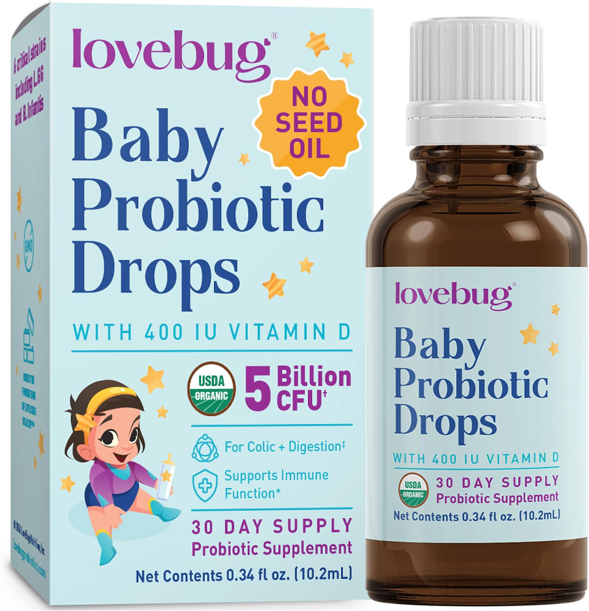 Lovebug Baby Drops (1 Pack)